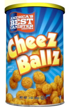 Cheez Ballz 3 oz.